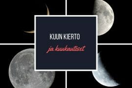 Kuun kierto ja kuukautiset